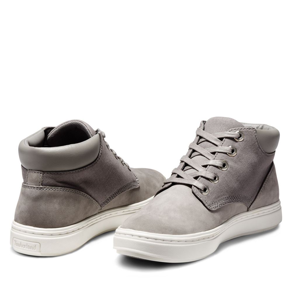 Tenisi Timberland Dama Gri - Bria High-Top - Romania - TFXKWL309